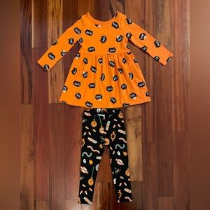 3T Girls Cat and Jack Halloween Outfit